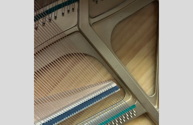 Hyundai Polished Wine Mahogany 108 Upright Piano, Used - All Inclusive Premium Package (SN:HHA01320) - Image 12